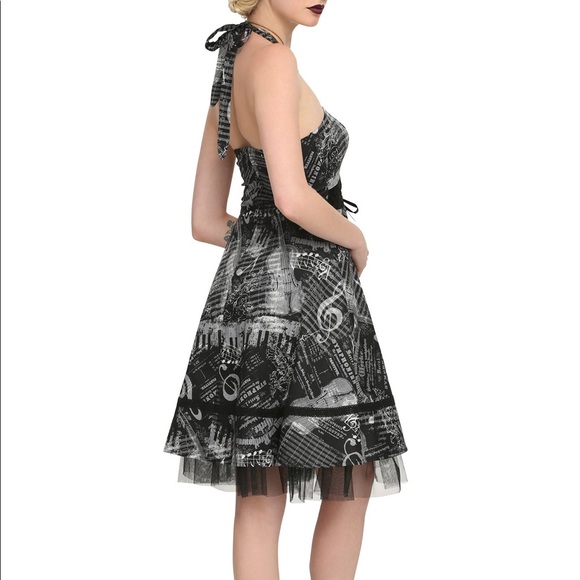 Hot Topic Music Note Dress - Picture 2 of 8